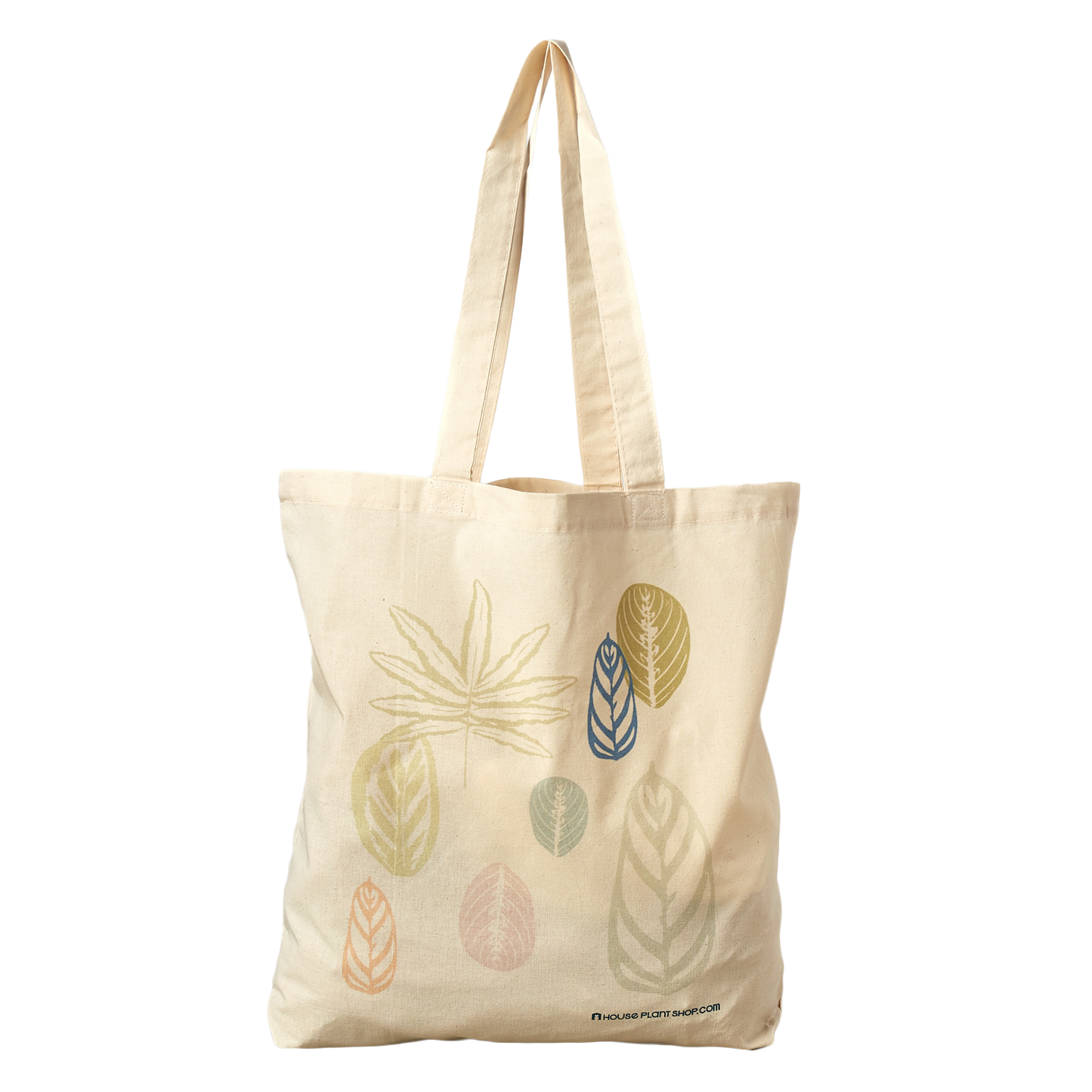 Pastel Leaves Tote Bag potted plant
