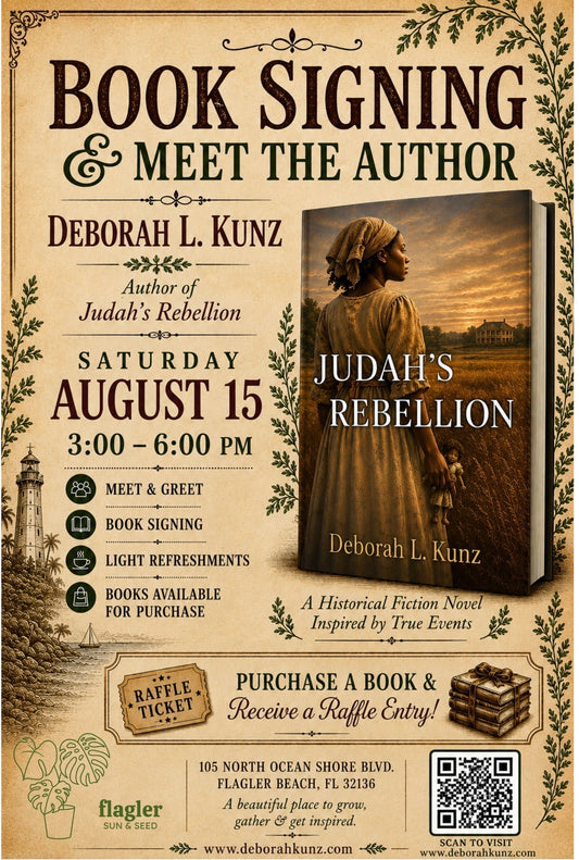 August 15 | Book Signing & Meet the Author: Deborah L. Kunz