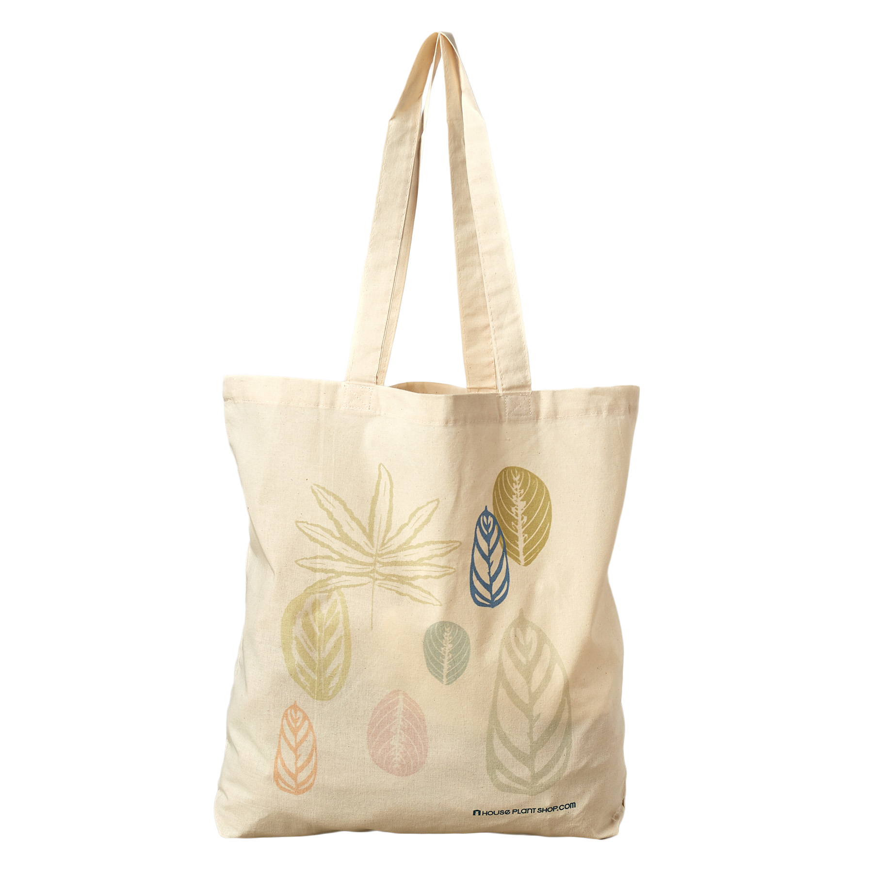 Pastel Leaves Tote Bag potted plant