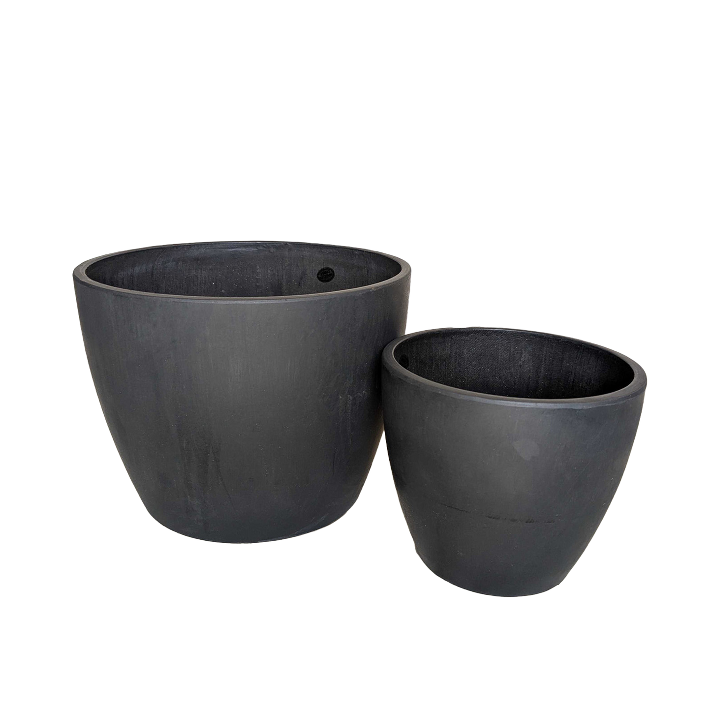 Black and TerraCotta Eco Pots potted plant