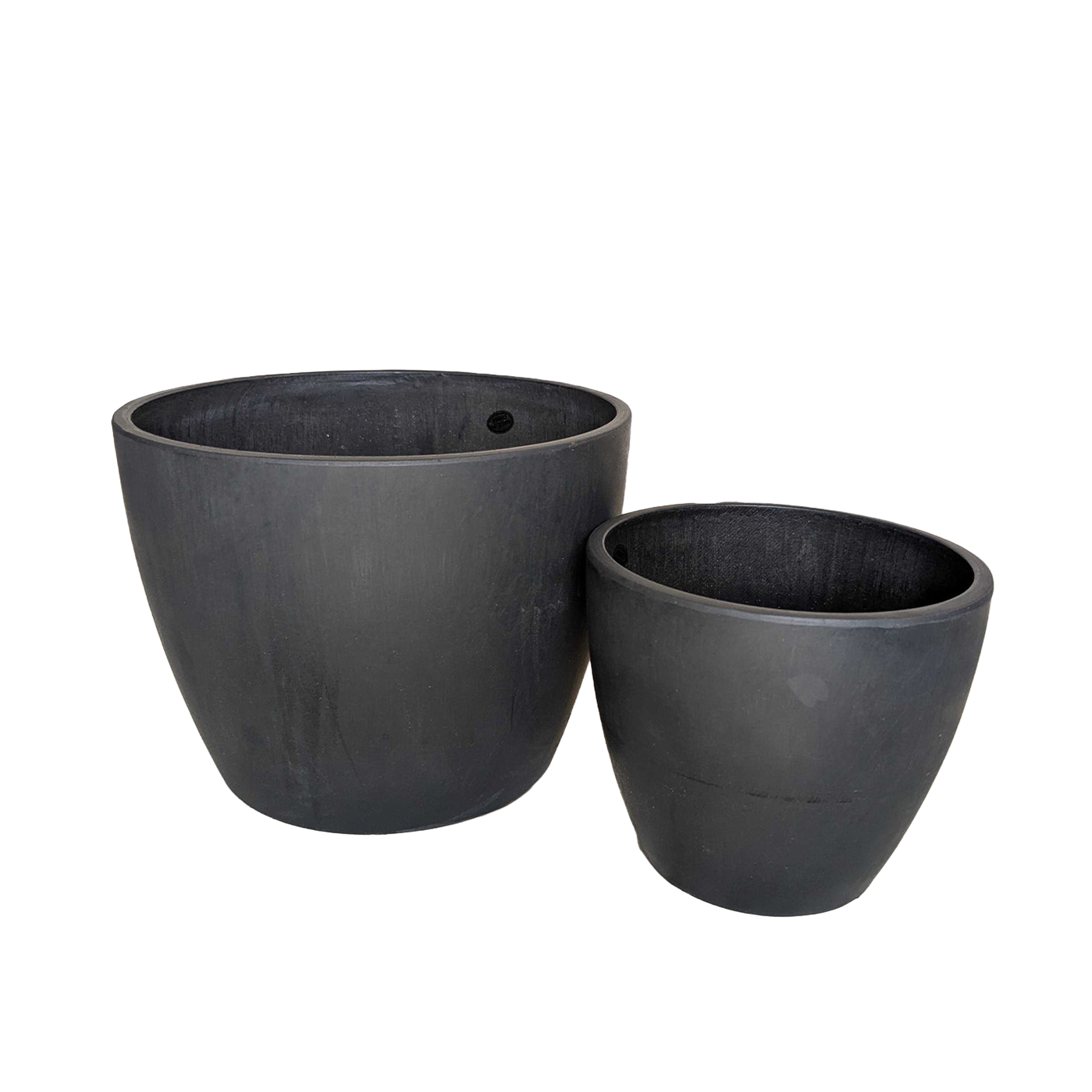 Black and TerraCotta Eco Pots potted plant