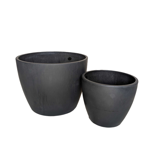 Black and TerraCotta Eco Pots potted plant