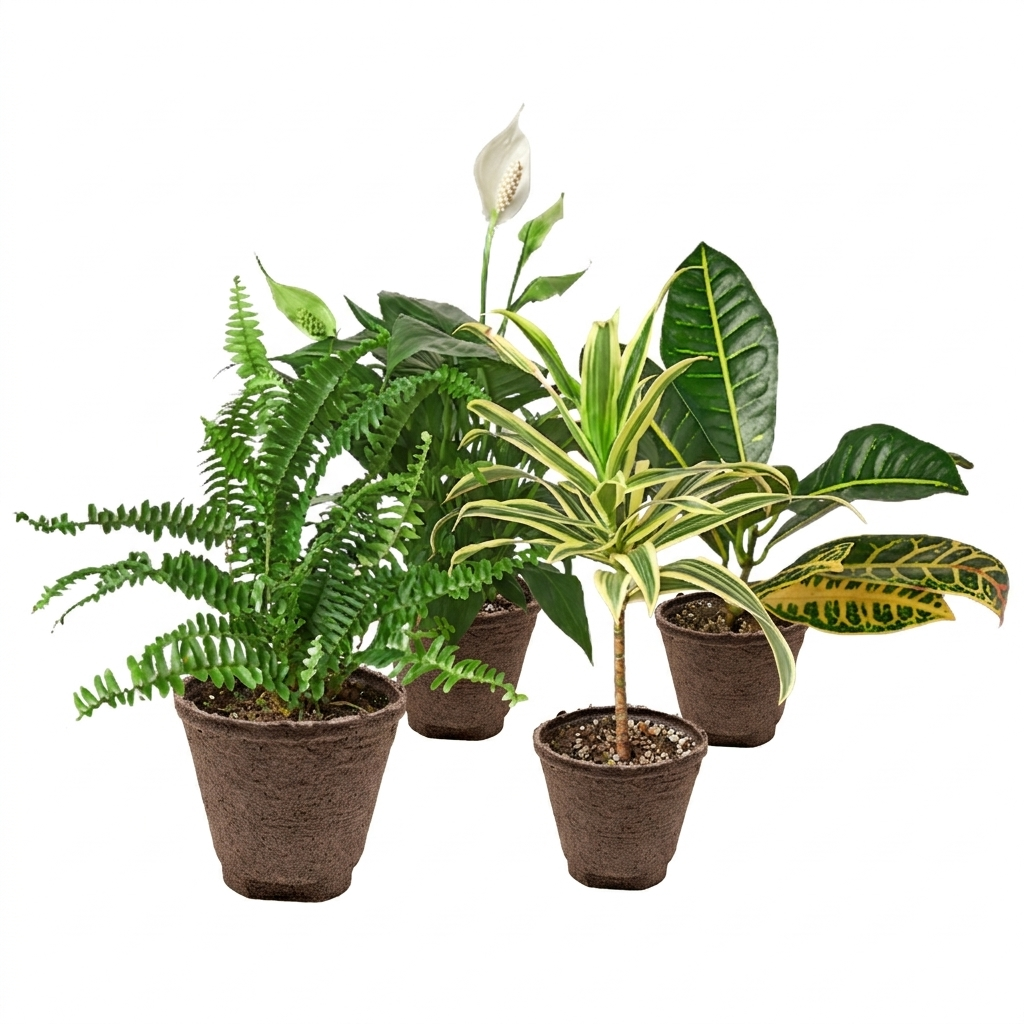 Air Purifying Variety Bundle 4" potted plant