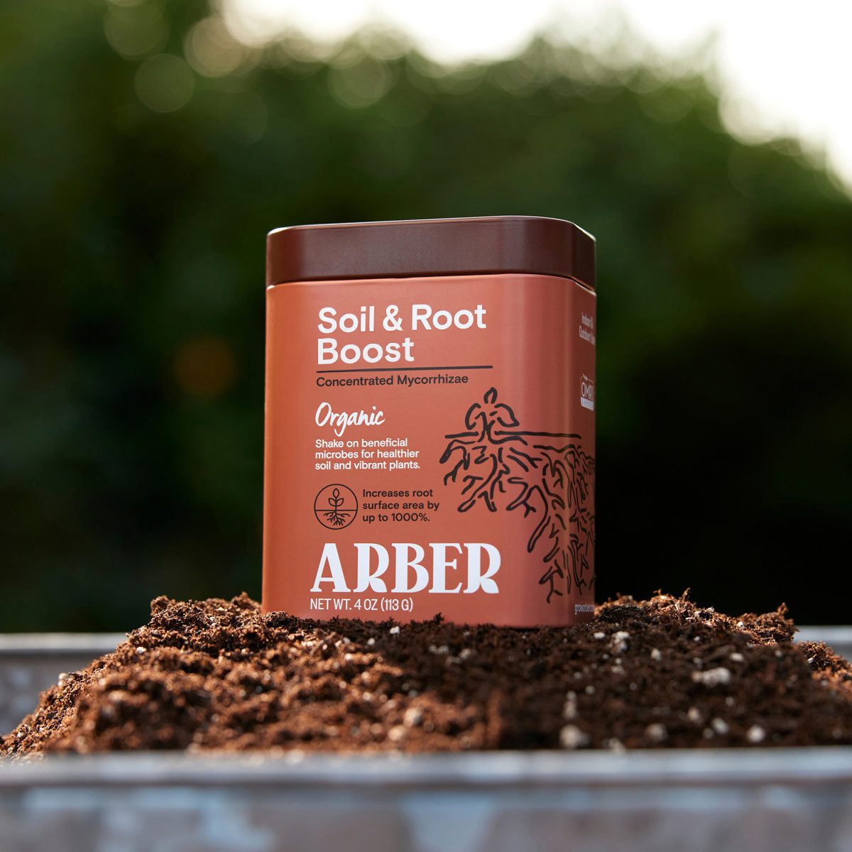 Organic Soil & Root Boost potted plant