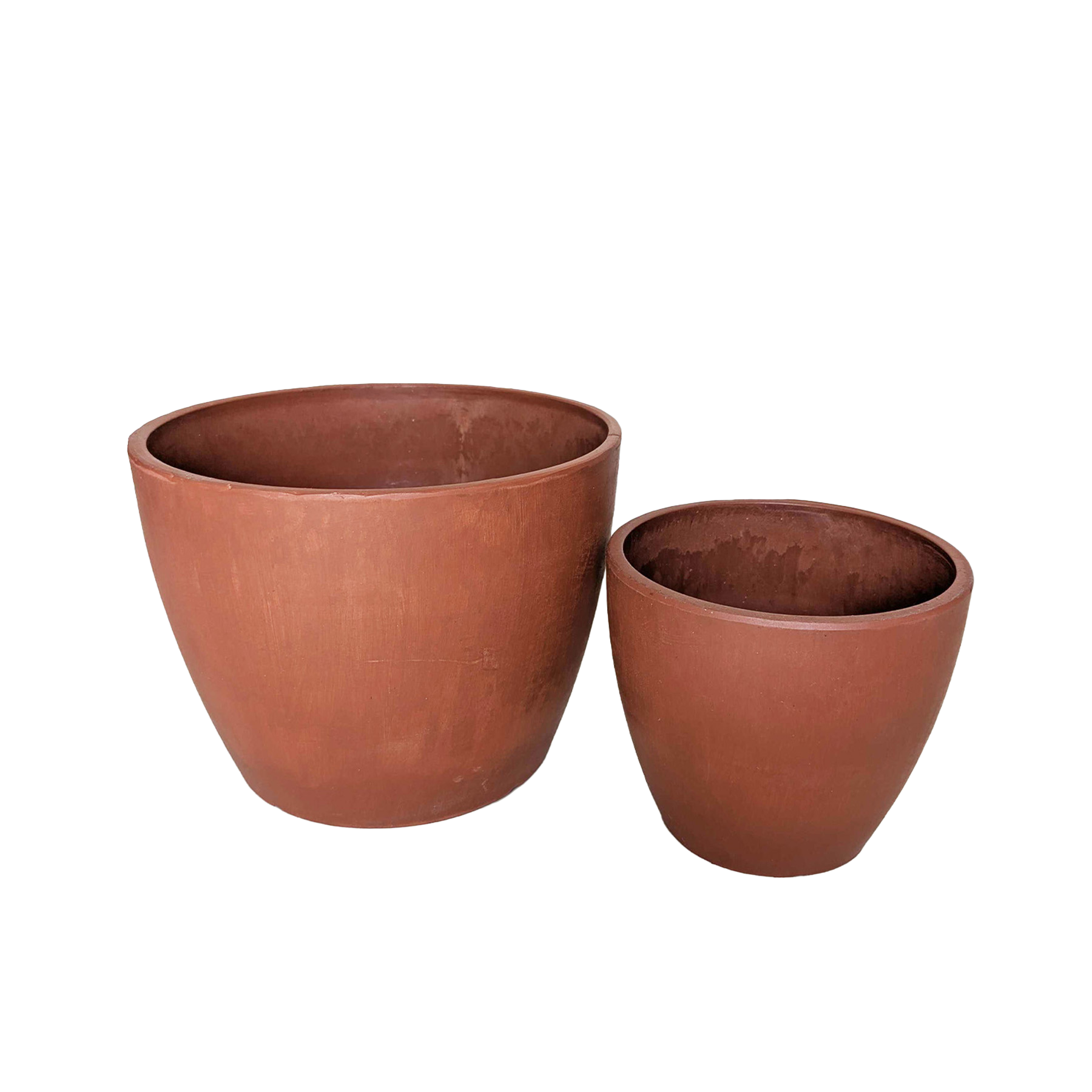 Black and TerraCotta Eco Pots potted plant