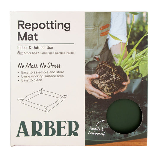 Repotting Mat potted plant