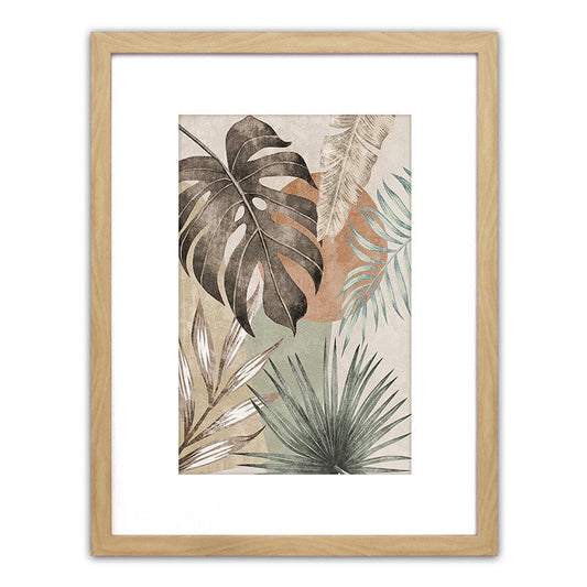 Plant Print In Frame - 35x45x1.8cm