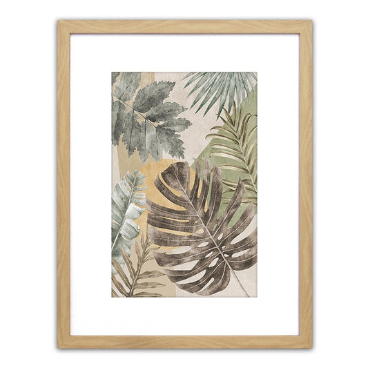 Monstera Print In Frame 35x45x1.8cm