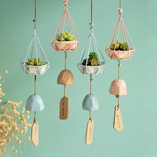 Metal Wind Chime & Plant Hanger