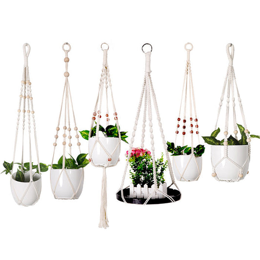 32/35/42/55 inch Macrame Hanging Planter