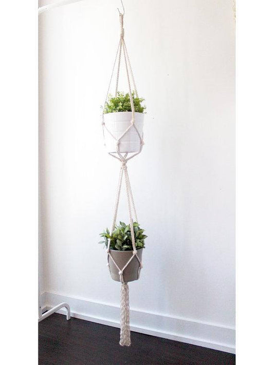 Macrame Plant Hanger, Hanging Planter